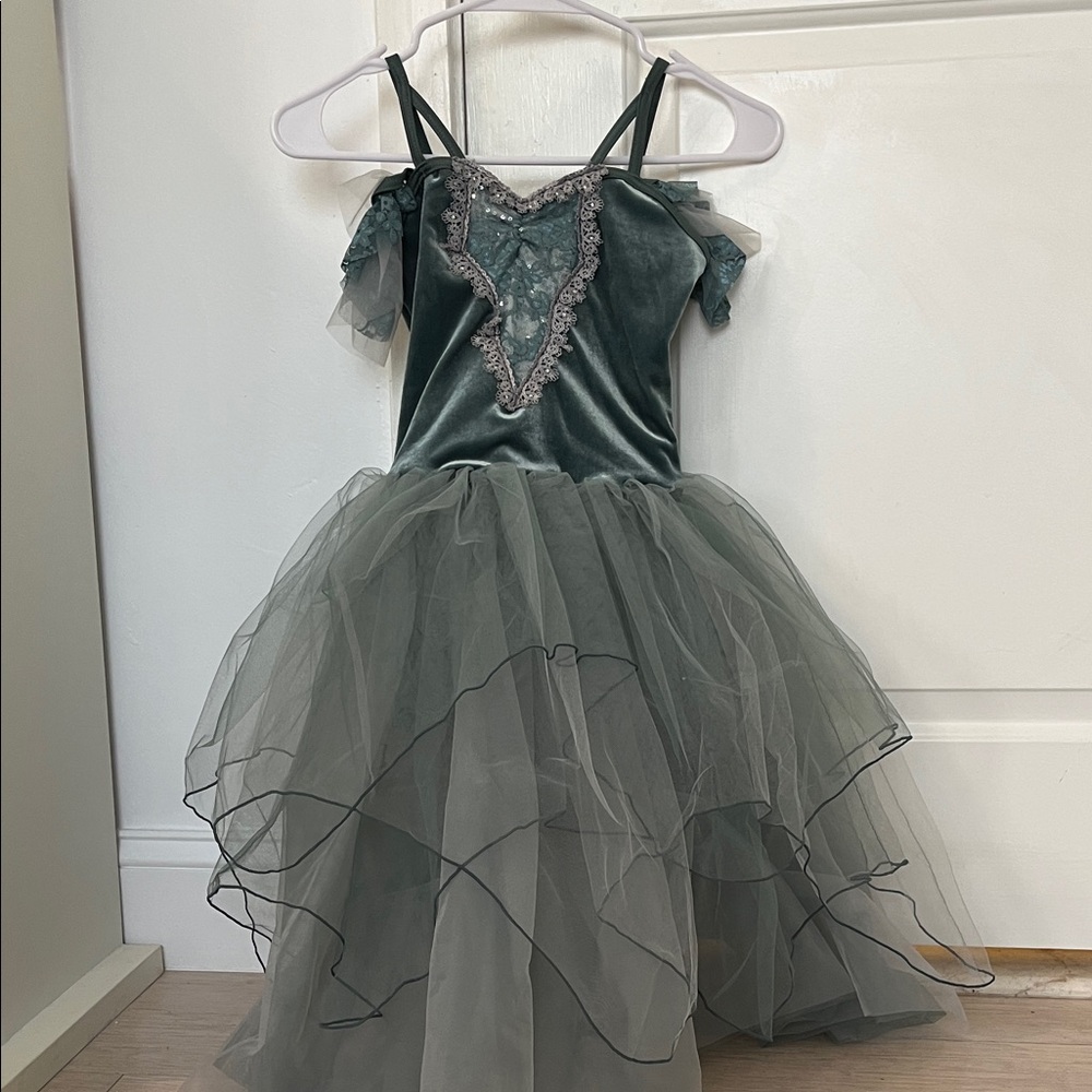Weissman Green Ballet Dance Costume